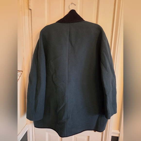 J. Crew Women's Double Cloth Blue/Green Jacket With Deep Pockets - Picture 5 of 5